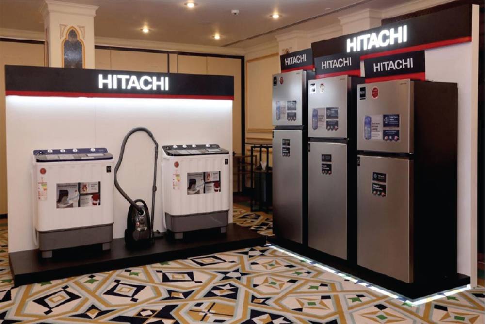 Hitachi showroom display